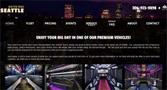 Desktop Screenshot of partybusseattle.net
